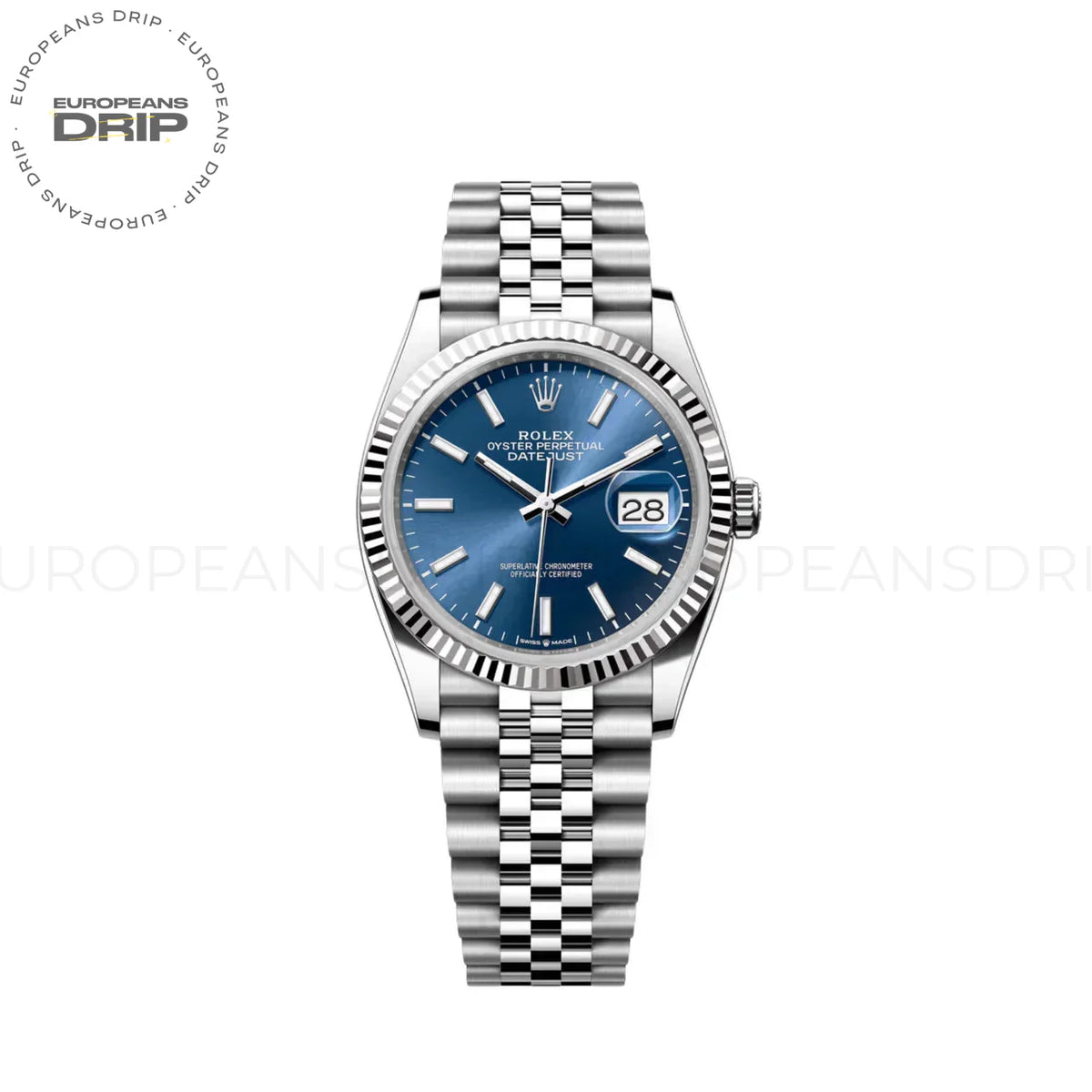 Datejust Steel Blue Dial Jubilee (2022)