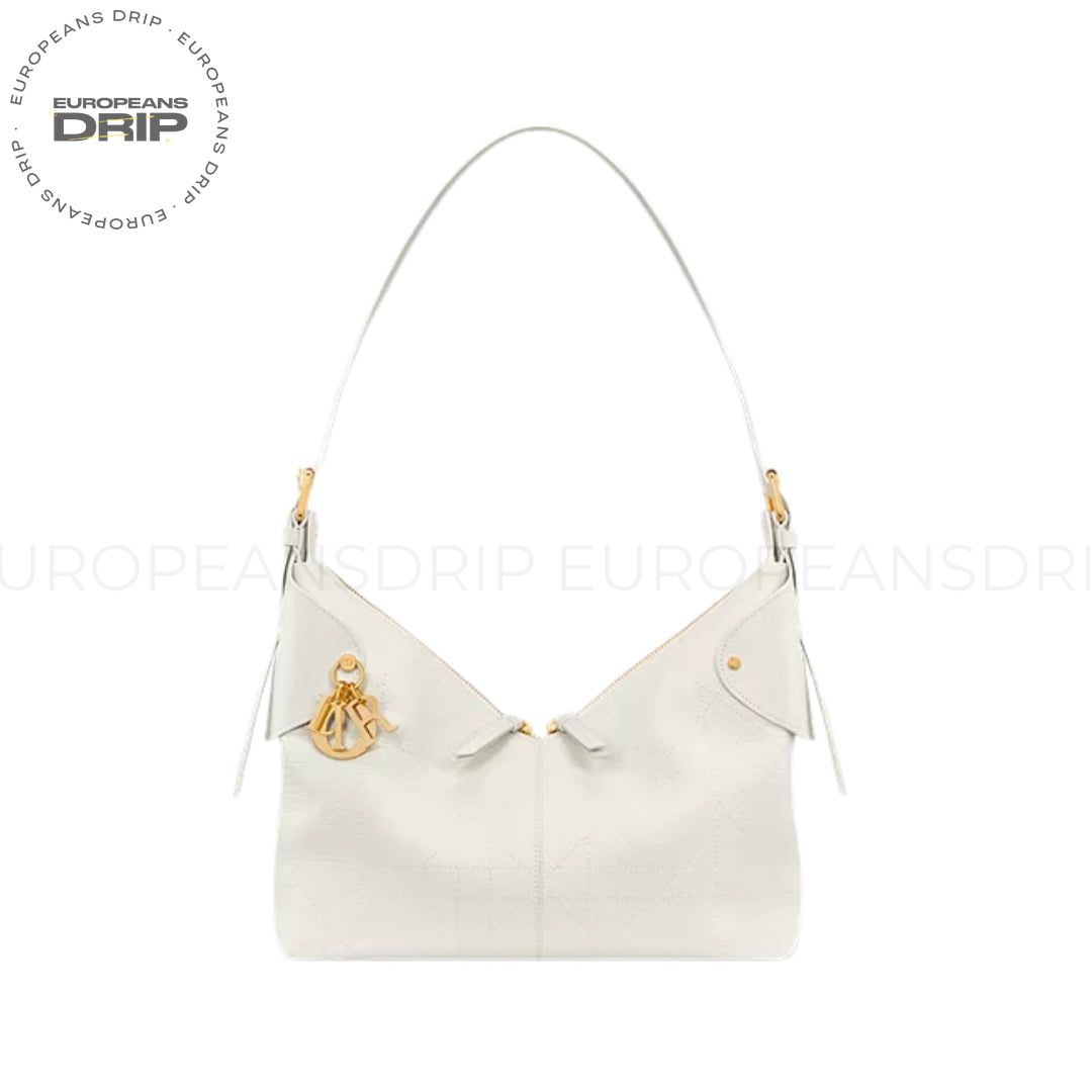 Calfskin Macrocannage color Milk 28 cm