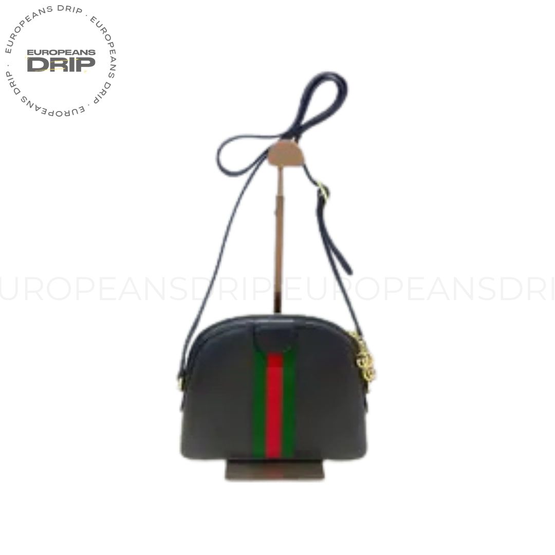 Ophidia Dome leather handbag 23.5 cm