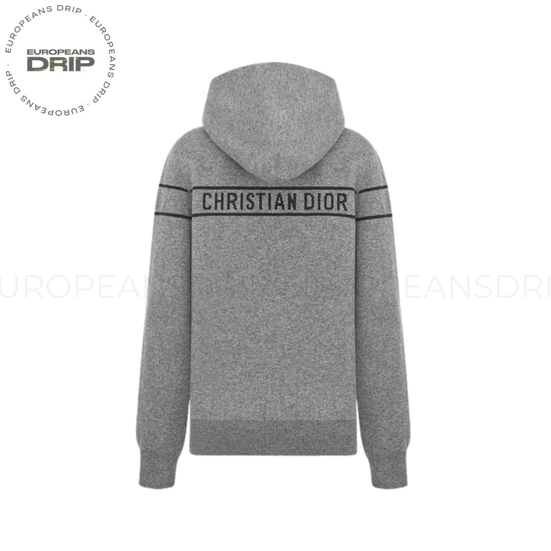 Sweater Cashmere Grey Oblique