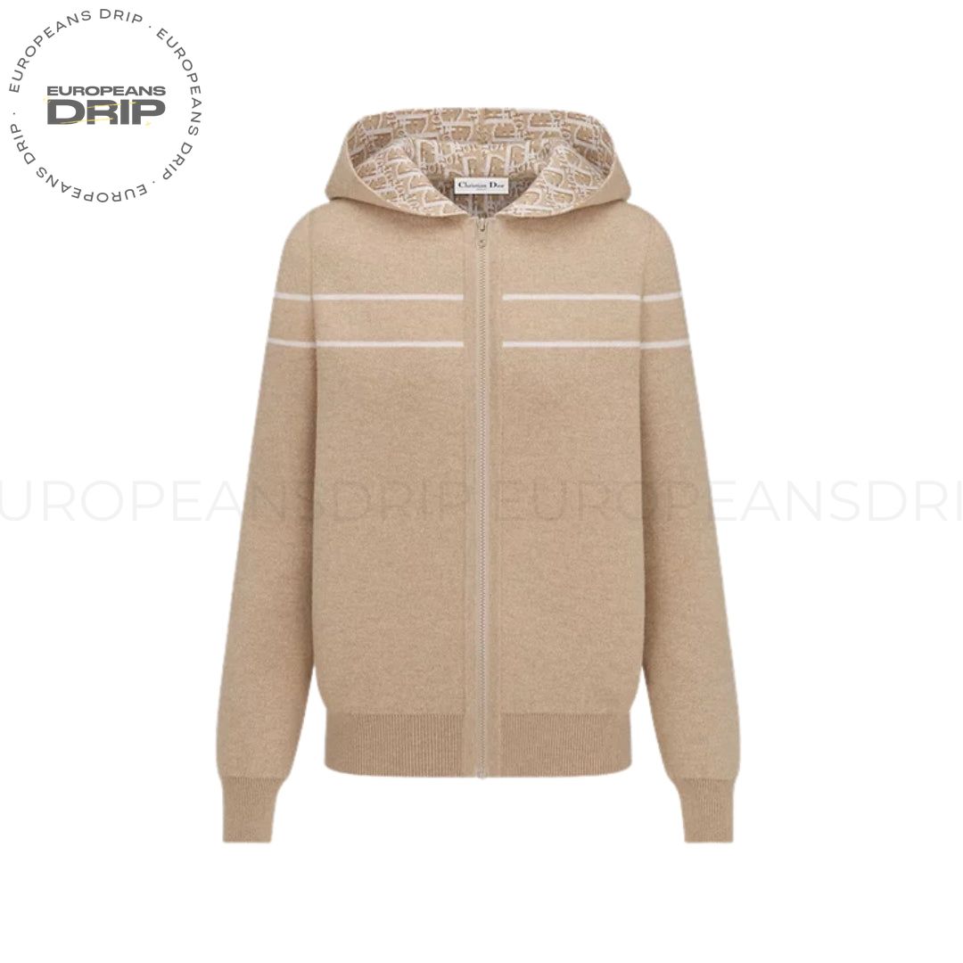 Sweater Cashmere beige Oblique