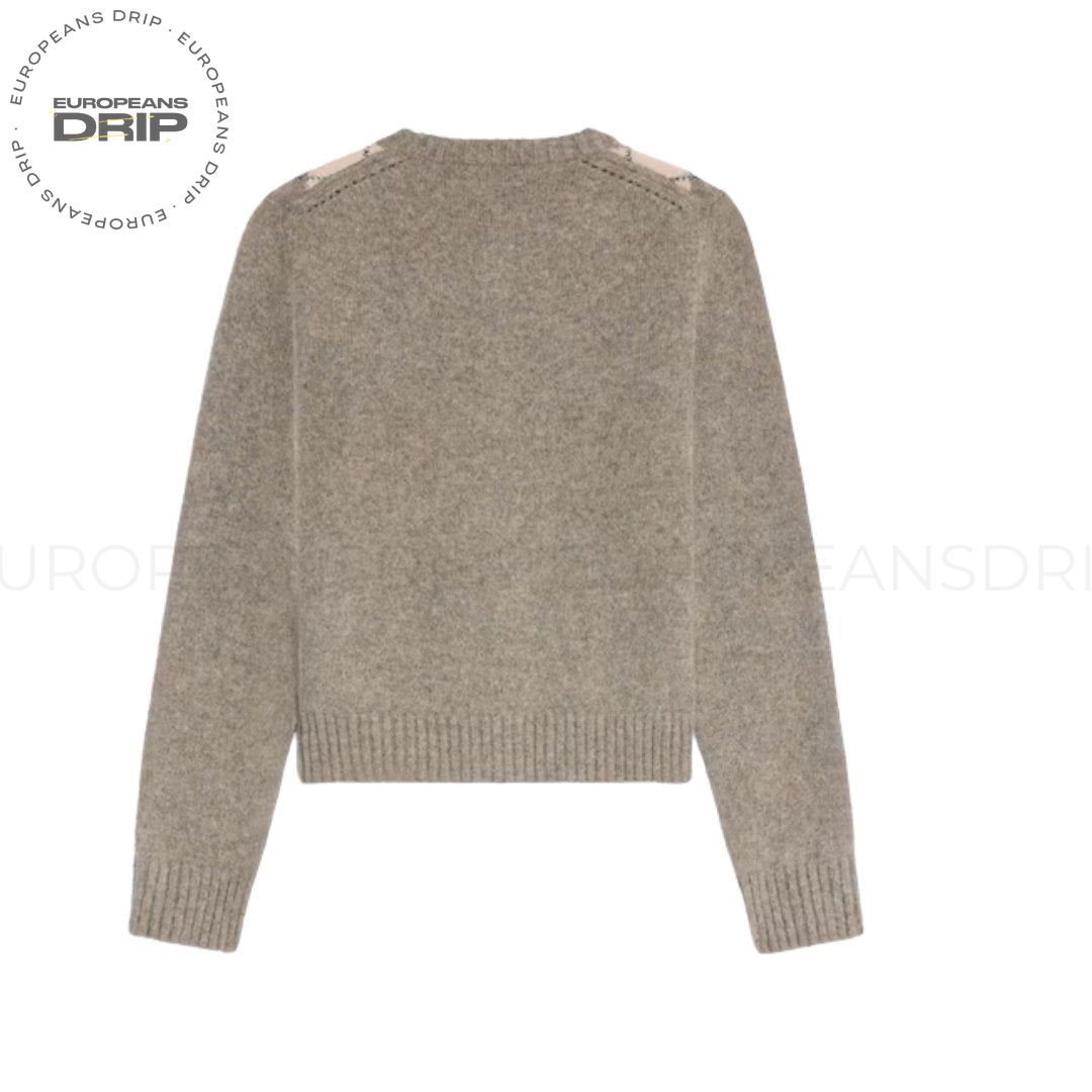 Argyle Alpaca Grey