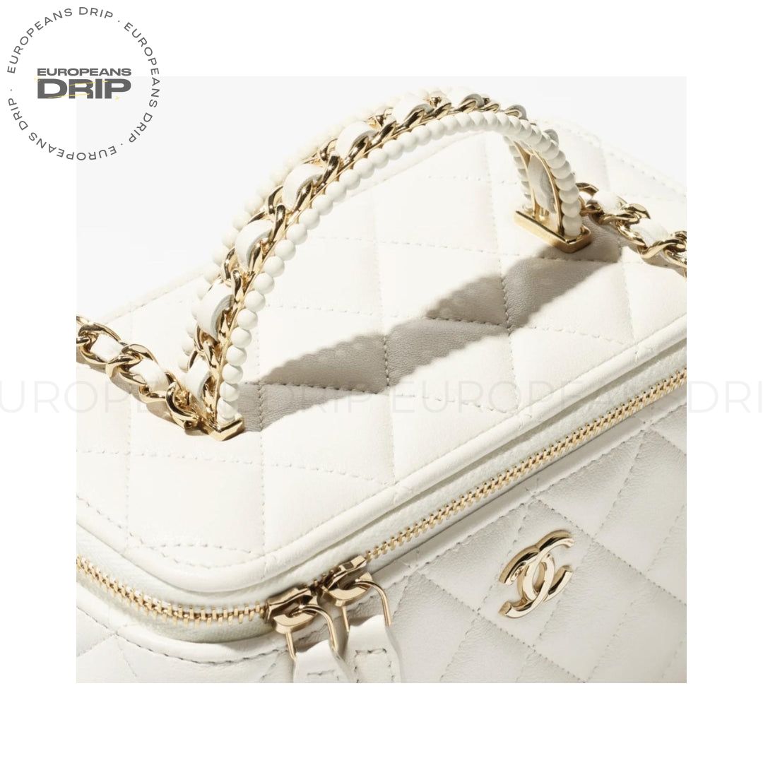 Vanity Long with Chain MV of Lambskin 17 cm