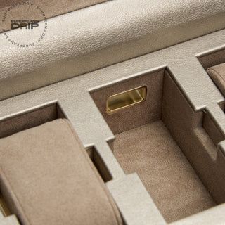 Palermo 6 Piece Watch Box | Pewter