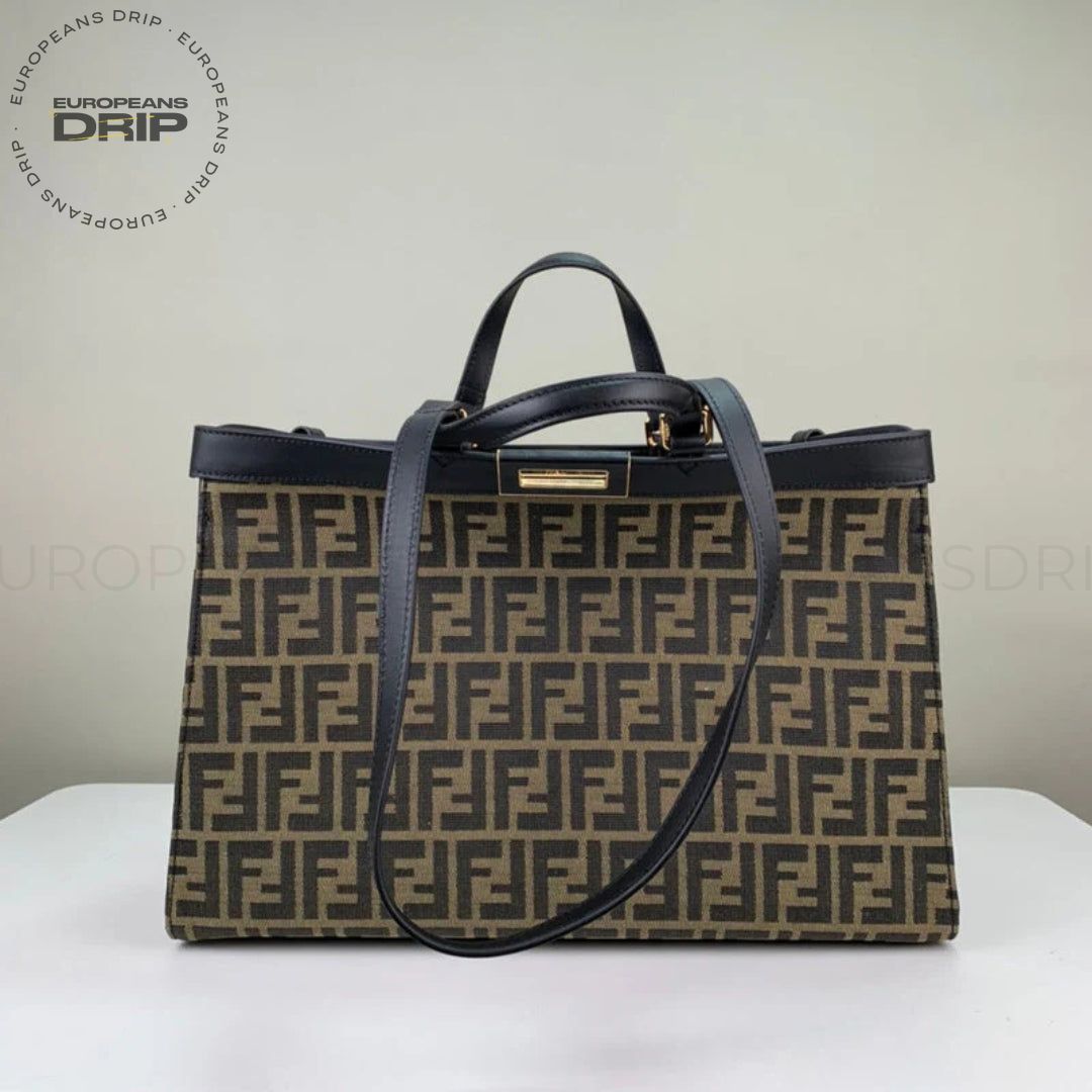 Peekaboo X-Tote Beige/Brown 41 cm