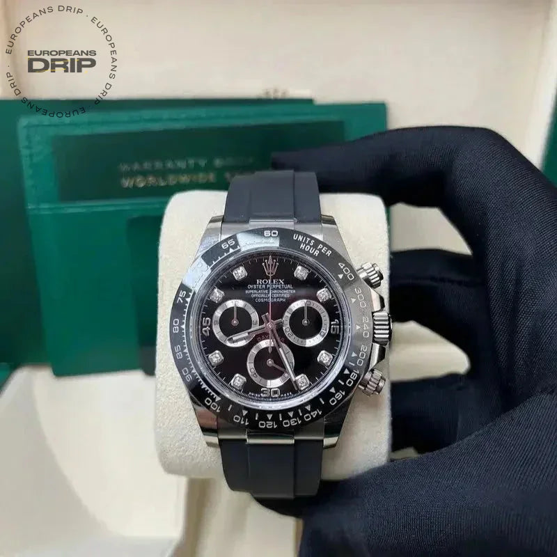 Daytona Oysterflex Black RLX039