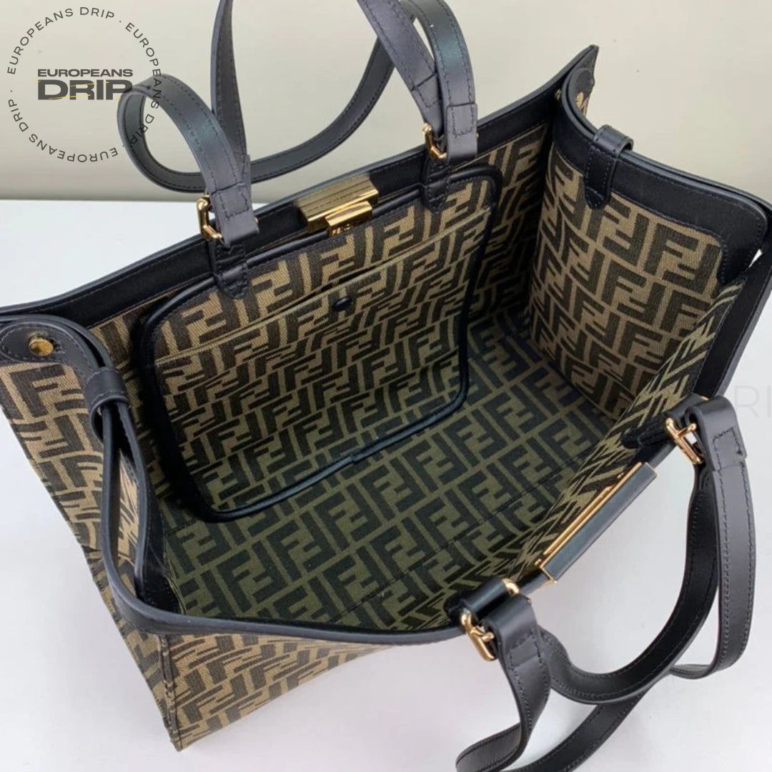 Peekaboo X-Tote Beige/Brown 41 cm