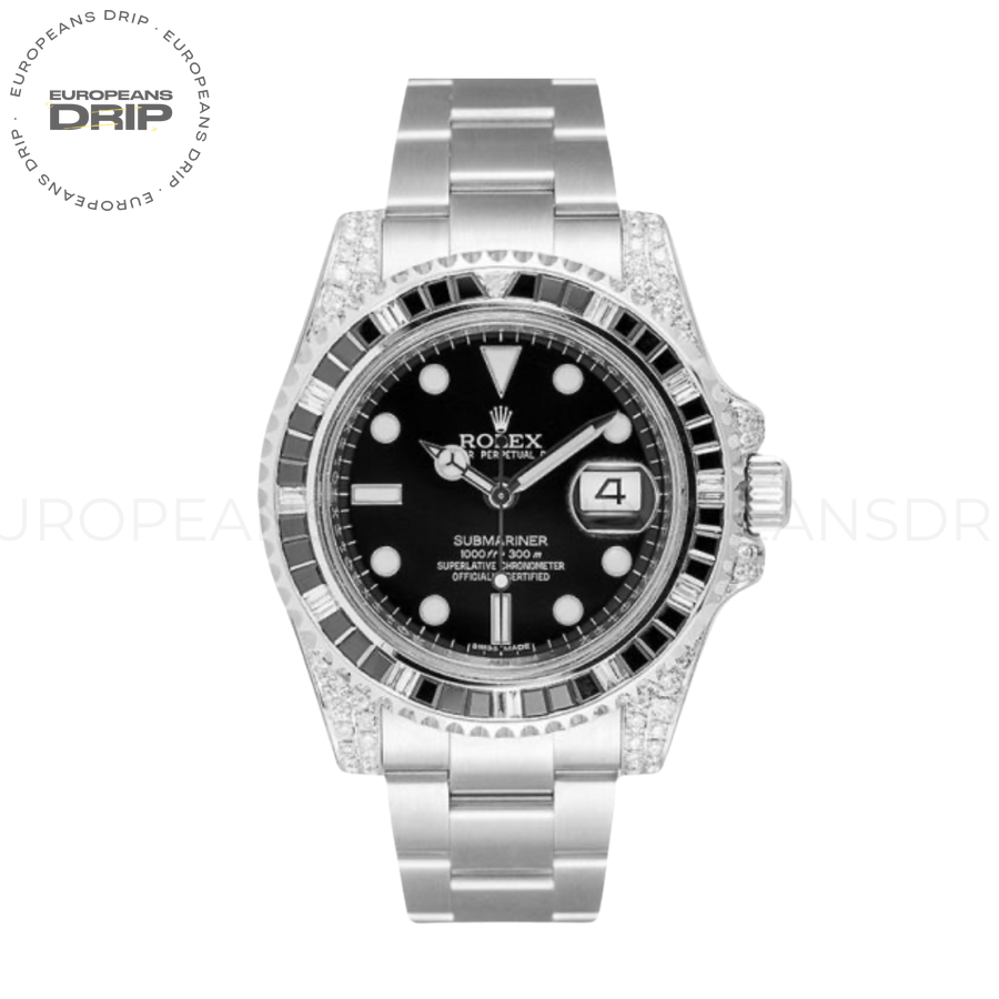 Submariner black diamond dial 40mm