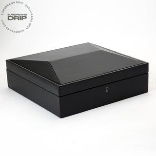 WOLF British Racing 15 Piece Watch Box | Black