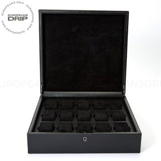 WOLF British Racing 15 Piece Watch Box | Black