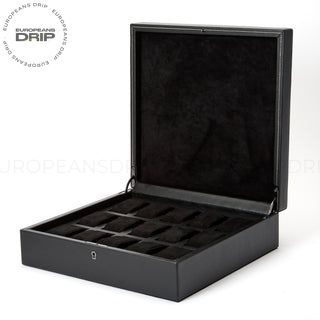 British Racing 15 Piece Watch Box | Black