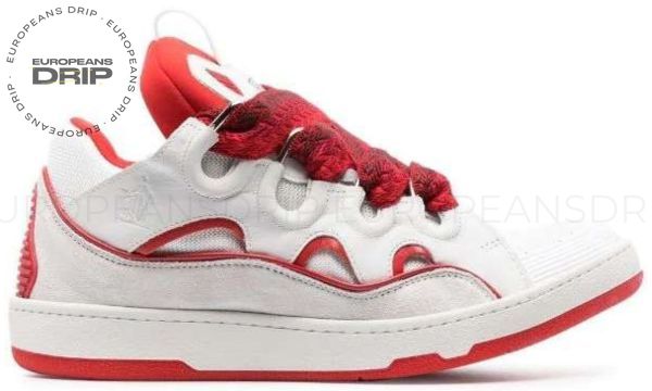 Curb White Red