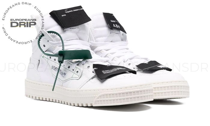 Off Court 3.0 leather high-top sneakers