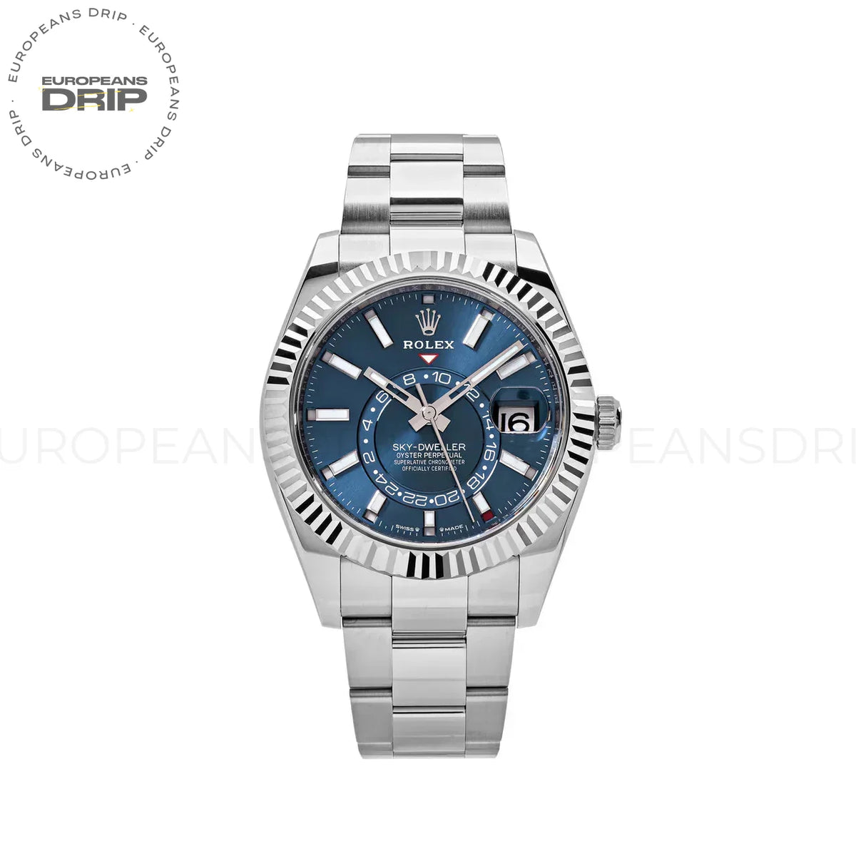 Sky-Dweller 336934 Steel Blue Dial Oyster (2024)