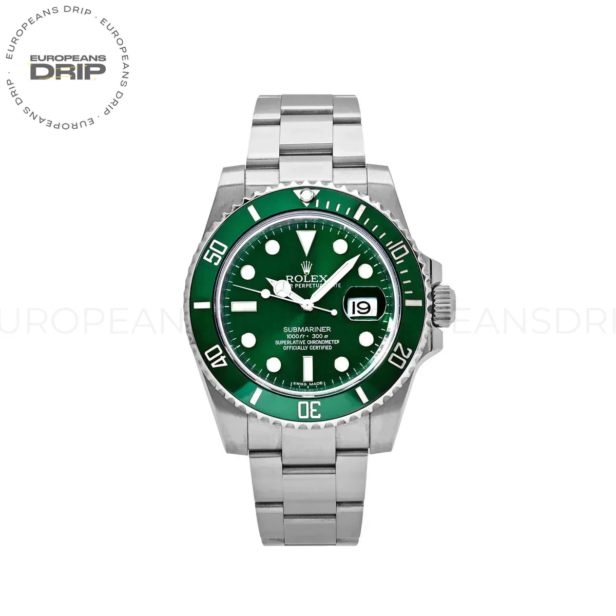 Submariner Date 116610LV 'Hulk' Steel Green Dial Oyster