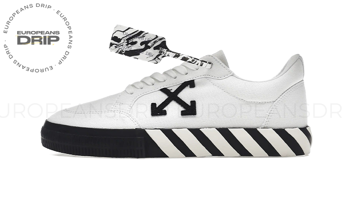 Vulk Canvas White Black