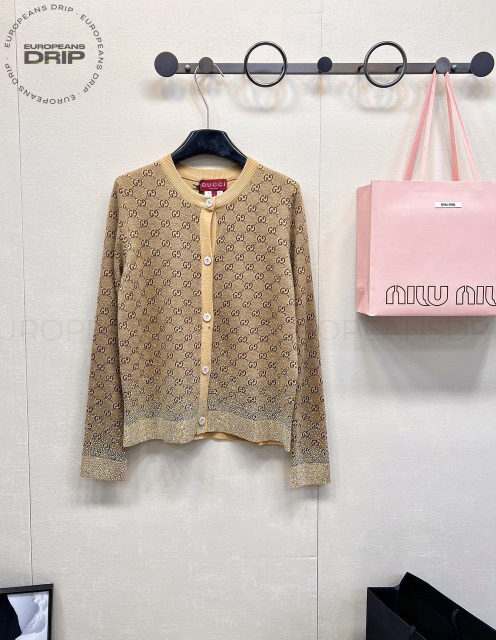 GG Jacquard Beige/Brown