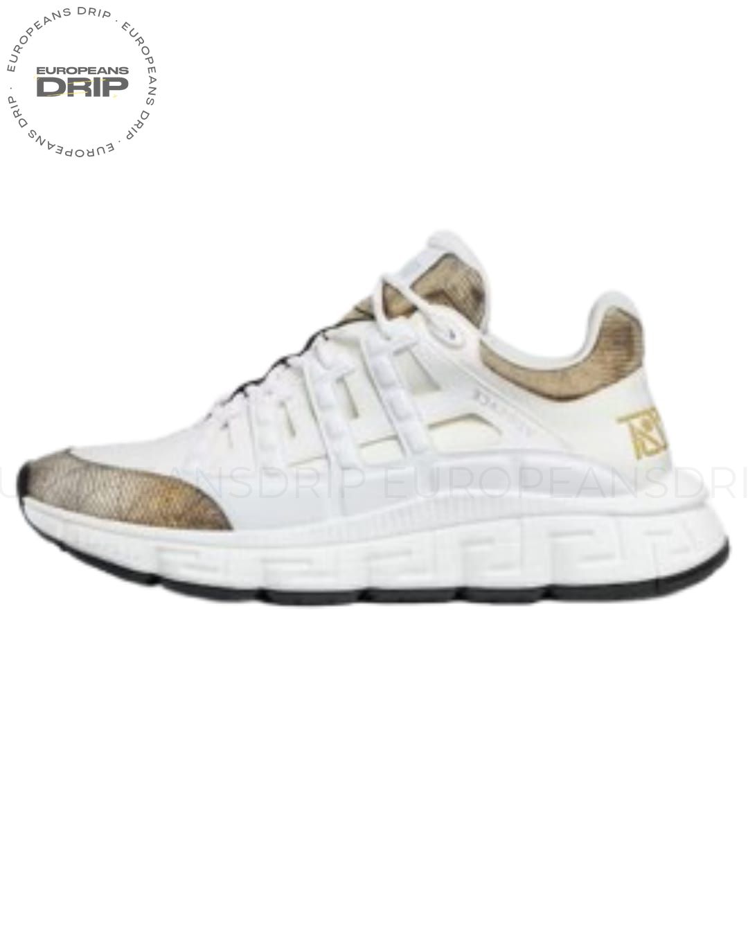 Trigreca Lizard-Effect White Gold