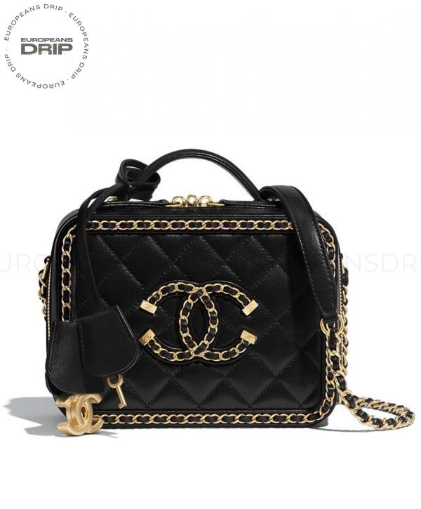 Top handle Bag Black 17.75 cm