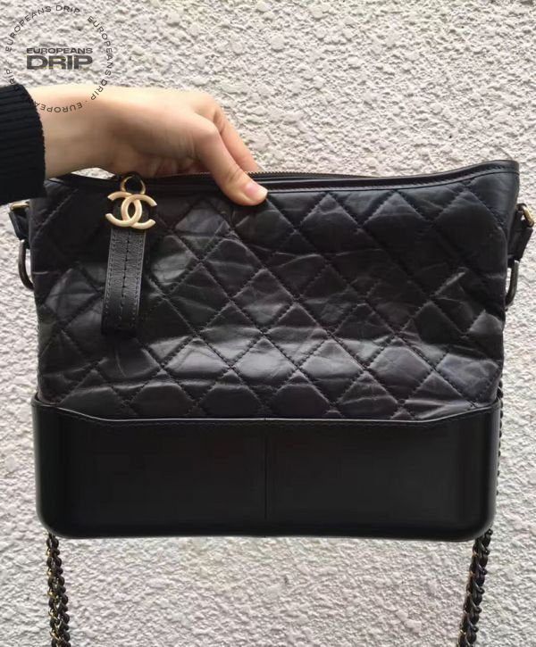 Gabrielle Hobo Black 28 cm