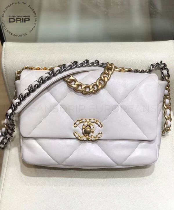 19 White/Gold 25 cm