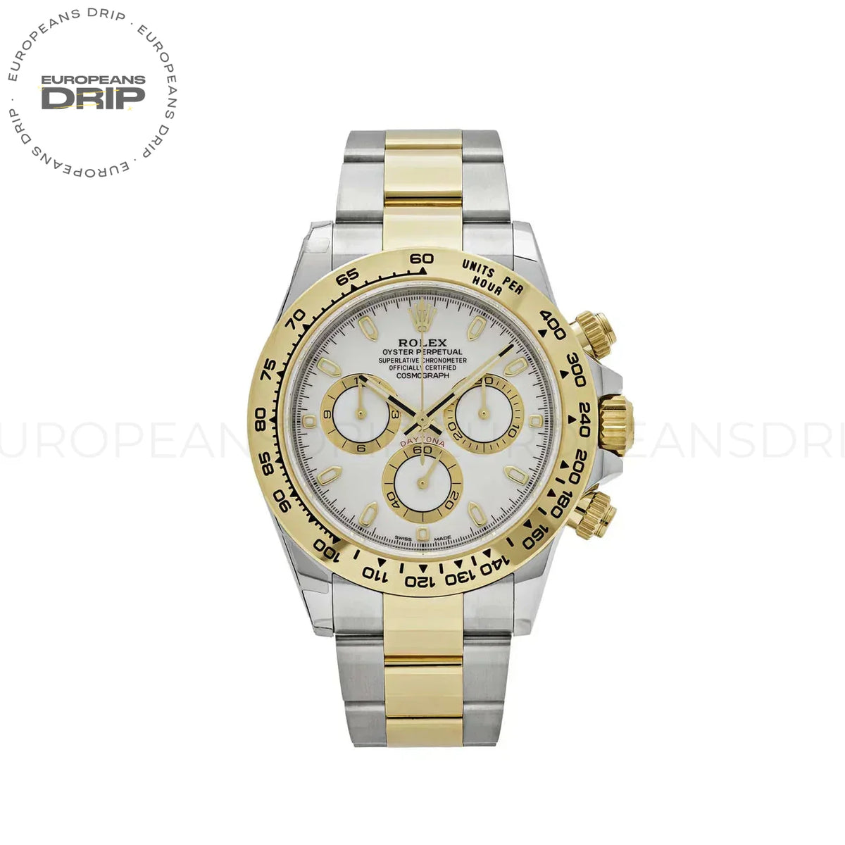 Daytona 116503 Two-Tone Yellow Gold Steel White Dial (2023)