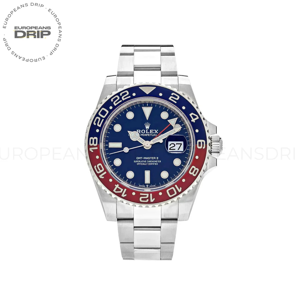 GMT-Master II 126719BLRO 'Pepsi' White Gold Blue Dial (2021)