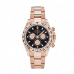 Daytona rose gold black dial 40mm