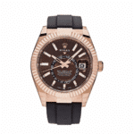 Sky-dweller chocolate dial oysterflex 42mm