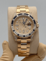 Gmt-master ii yellow gold dial 40mm - Image 2