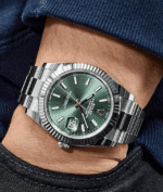 Date just mint green dial 41mm - Image 2