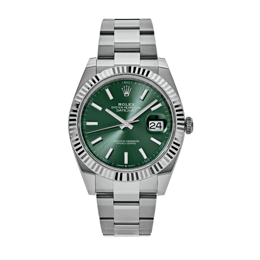 47-datejustmintgreendial41mm.png Date just mint green dial 41mm - Image 1