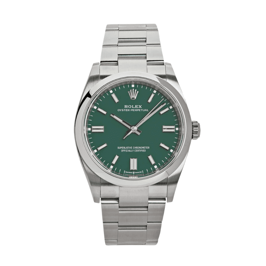 6-Rolexoysterperpetualgreendial.png Oyster perpetual green dial - Image 1
