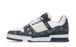 Monogram Denim White Blue