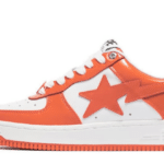 Patent Leather Orange White