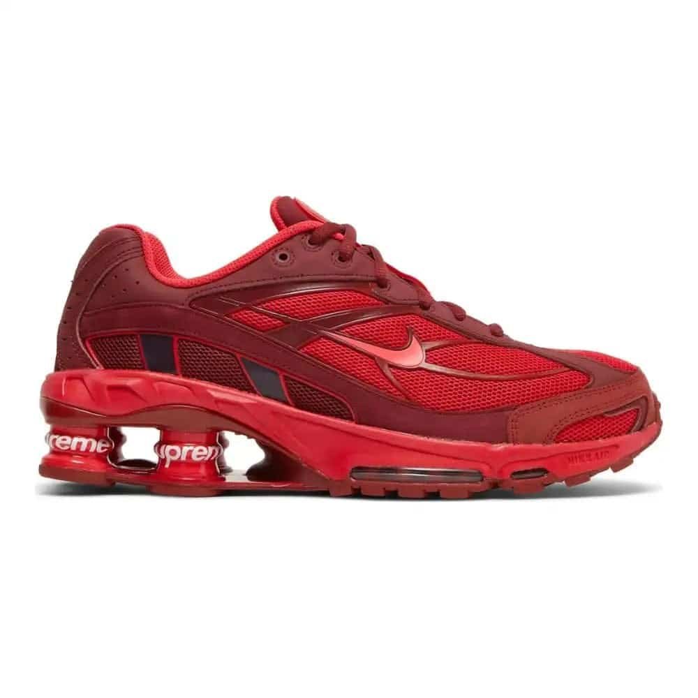 SupremexNikeShoxRide2Red_8b70658e-7bd5-43ee-987b-ec76154ed413.jpg All Red - Image 1
