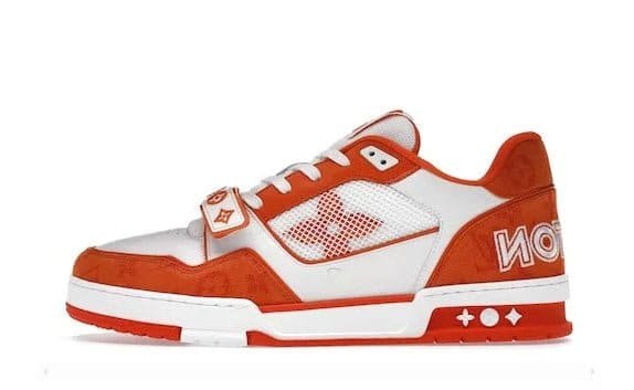 TrainerMonogramDenimOrange.jpg Monogram Denim Orange - Image 1