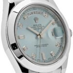 Day-Date II 218206 Platinum Blue Diamond Dial - Image 5