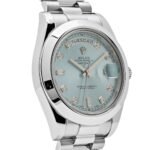 Day-Date II 218206 Platinum Blue Diamond Dial - Image 9